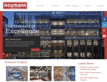 Tablet Screenshot of neumannbros.com